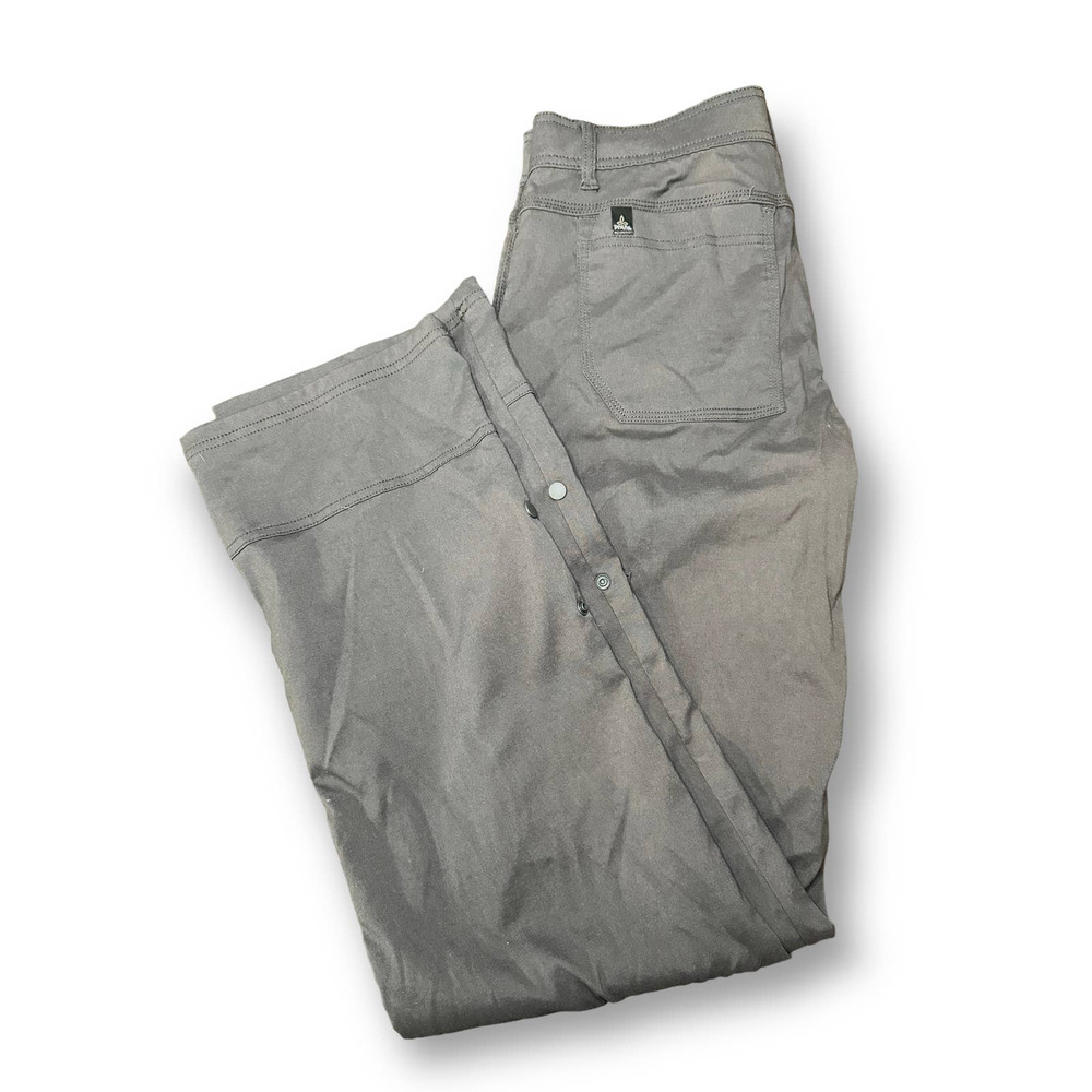 Prana Stretch Zion Pant 31Wx34L  Gray Hiking